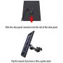 Wasserstein Gutter Mount Compatible with Ring, Arlo, Blink, Reolink Cams & Compatible Solar Panels (1 Pack, Black)