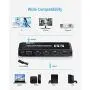 4k HDR HDMI Switch, Koopman 4 Ports HDMI 2.0 Switcher Selector with IR Remote Control, Supports HDCP 2.2 4K@60Hz UltraHD HDR10 3D HD1080P Dolby DST, HDMI Splitter for PS4 Xbox Apple TV Fire Stick