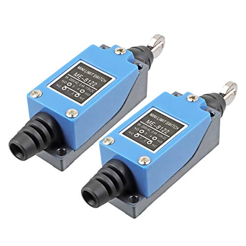 Electrical Buddy Cat Whisker Flexible Coil Spring Momentary ME8122 Limit Switch 1NC 1NO 2PCS
