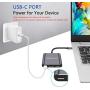 Manifun USB C to HDMI multiport Adapter, Thunderbolt 3 to HDMI 4K Port, USB 3.0 Port, USB C Power Charging Port Compatible MacBook Pro, MacBook, Samsung Galaxy S9/S10/ S20/ Note 9/Note 10/Note 20