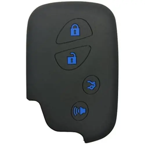 Coolbestda Silicone Key Fob Cover Remote Skin Case Protector Jacket for Lexus RX350 ES350 IS250 GX460 LX570 IS350 GS430 GS300 GS450h is-C is-F HYQ14AEM HYQ14ACX Coolbestda Silicone Key Fob Cover Remote Skin Case Protector Jacket for Lexus RX350 ES350 IS250 GX460 LX570 IS350 GS430 GS300 GS450h is-C is-F HYQ14AEM HYQ14ACX