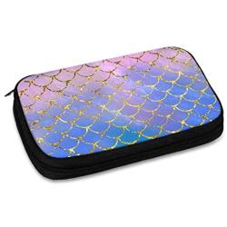 Mermaid Electronic Organizer Bag Pouch for Electronics Accessories