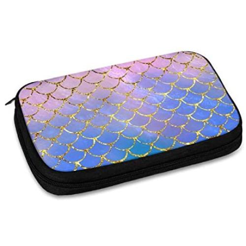 Mermaid Electronic Organizer Bag Pouch for Electronics Accessories