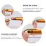 2-IN-1 Face Massager Roller Golden 3D Roller Electric Sonic Energy Face Roller and T Shape Face Massager Kit for Face Lift Beauty Bar Skin Care Tools Gift Set for Women