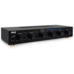 Premium New and Improved 6 Zone Channel Speaker Switch Selector Volume Control Switch Box Hub Distribution Box for Multi Channel High Powered Amplifier Control 6 Pairs of Speakers - Pyle PSPVC6 Black