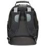Targus Drifter II Backpack Design for Business Professional Commuter with Large Compartments, Durable Water Resistant, Hidden Zip Pocket, Protective Sleeve fits 16-Inch Laptop, Black/Gray (TSB238US)