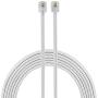 Power Gear Telephone Line Cord, 100 Feet, Phone Cord, Modular Jack Ends, Works for Phone, Modem or Fax Machine, for Use in Home or Office, White, 27638