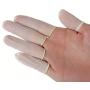 Hulless Large Latex Finger Cots Anti Static Rubber Fingertip Protective Finger Cots for Electronic Repair, Handmade Apply, 444 Pcs