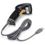 Esup Barcode Scanner with Stand USB Barcode Scanner Wired Handheld Laser Barcode Reader with Adjustable Stand