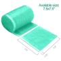 Fuxury Green Anti-Static Bubble Pouches 7.5x7.5 Inch,2 Rolls 50 Packs Total Anti-Static Bubble Cushioning Wrap Pouch Bag Roll Bubble Bags Pouches