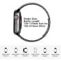 Fitlink Stainless Steel Metal Band for Apple Watch 38/40/42/44mm Replacement Link Bracelet Band Compatible with Apple Watch Series 6 Apple Watch Series 5 Apple Watch Series 1/2/3/4 (Black, 38/40mm)