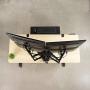 VIVO Quad LCD Computer Monitor Mount Free Standing Heavy Duty Desk Stand, Fully Adjustable, Holds 4 Screens up to 30 inches STAND-V004F