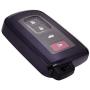 Alegender Soft TPU Key Fob Cover Case Remote Holder Skin Glove Fit for 2019 2020 2021 Toyota Tacoma 4Runner Sequoia 2017 2018 Highlander Avalon Camry Corolla RAV4 Land Cruise Prius V HYQ14FBA