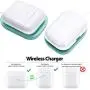 Airpods Pro Charger, Wireless Charger for Airpods/Airpods Pro Case, Wireless Charging Station for Apple Airpods, Wireless Charger Pad for Airpods Pro Earpods Bluetooth Earphone Green