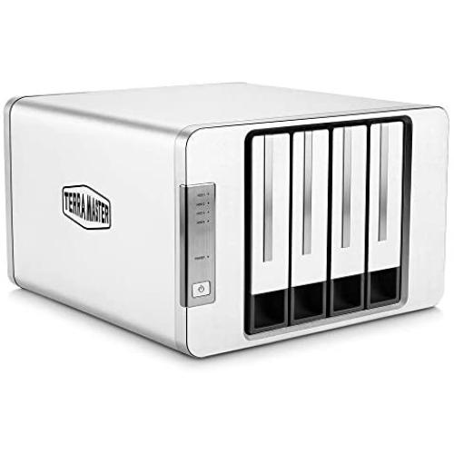 TerraMaster D4-300 USB 3.1(Gen1) Type-C Storage External Hard Drive Enclosure Hot Swappable (Diskless)