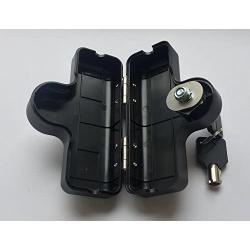 Impact Resistant Plug, Cord Lock with Built in Lock and Keys - Lockout Safely secures Power Plugs During Equipment Maintenance and Also Prevents Tamper of plugged Connections.