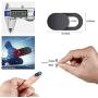 Camera Cover 6 PCS， Webcam Cover Slide，Ultra-Thin Webcam Cover Slide for Laptop, MacBook, PC, Cell Phone and More Accessories，Protect Your Privacy and Security