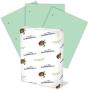 Hammermill Colored Paper, 20 lb Green Printer Paper, 3 Hole - 1 Ream (500 Sheets) - Made in the USA, Pastel Paper, 102947R