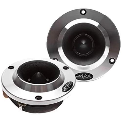 Skar Audio VX200-ST 1.8-Inch 400 Watt High Compression Aluminum Bullet Super Tweeters, Pair