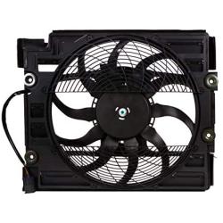 BOXI Engine Cooling Fan Assembly for BMW 5 Series E39 525i 528i 528iT 530i 540i M5 64546921395