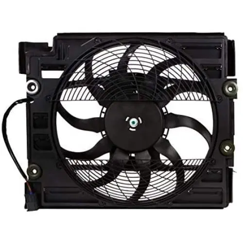 BOXI Engine Cooling Fan Assembly for BMW 5 Series E39 525i 528i 528iT 530i 540i M5 64546921395