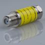 Coaxial Surge Protector for Cable TV,Surge Lightning Protector for Coaxial TV Antenna and Satellite in-Line 75 ohm 5-2400MHz