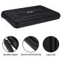 SUPGEAR Laptop Sleeve Case for 13-13.3 Inch Notebook, Shockproof Waterproof Computer Bag Protective Compatible for MacBook Pro, MacBook Air, Notebook, Microsoft Surface, Chromebook (Black)