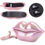 Landline Phones, Fashionable Pink Funny Lip Telephone, Pink Mouth Telephone Wired Lip Phone for Home/Office, with Number Storage Function Landline Phones, Fashionable Pink Funny Lip Telephone, Pink Mouth Telephone Wired Lip Phone for Home/Office, with Number Storage Function