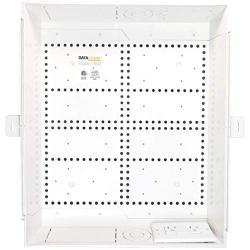 DATA COMM Electronics 45-8021-1S Connected Media Box with Duplex Surge Suppressor