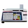 VisionTechShop DLP-300 Label Printing Scale Pole Display, 30/60lbs Capacity, 0.01/0.02lbs, NTEP Legal for Trade with a Free 1 case CAS LST-8040 UPC/Safe Handling Label, 58 x 60 mm