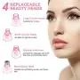 Blackhead Remover Pore Vacuum - Electric Blackhead Vacuum Cleaner Blackhead Extractor Tool Device Comedo Removal Suction Beauty Device for Women（Pink)