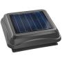 Broan-NuTone 345SOWW Surface Mount Solar-Powered Attic, Energy-Saving Ventilator, Weathered Wood, 28-Watts, 537 CFM, 3200