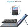 Fintie Keyboard Case for Samsung Galaxy Tab S6 10.5'' 2019 (Model SM-T860/T865/T867), [Patented S Pen Slot Design] Folio Stand Cover with Removable Wireless Bluetooth Keyboard, Navy