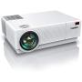 YABER Y31 Native 1920x 1080P Projector 7200L Upgrade Full HD Video Projector, ±50° 4D Keystone Correction Support 4K, LCD LED Home Theater Projector Compatible with Phone,PC,TV Box,PS4 (White)