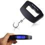 Odowalker Fishing Scale Luggage Weighing Scale Digital Electronic Balance Backlit LCD Display Scales with Hanging Hook,50 Killogram / 110 lb - Big Handle