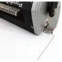 Akiles Coilmac-ER 41 Plus Manual Coil Punch with Electric Coil Inserter, Special 4 x 5mm Oval Holes, Fully Disengageable Pins, Letter 4:1 pitch (0.248''), Extended Single Punching Length (13'')