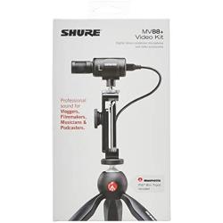 Shure MV88+ Video Kit with Digital Stereo Condenser Microphone for Apple and Android