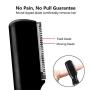 Rechargeable Eyebrow Hair trimmer Painless-Precision with Comb Electric Eyebrow Hair Razor Tool for Face Arm Legs Whole Body Hair Removal for Men Women
