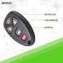 SCITOO Replacement for 2X5 Button Key Fob Keyless Entry Remote Fob Case for 04-16 Buick LaCrosse Chevrolet Malibu Pontiac G6 Series KOBGT04A