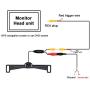 LeeKooLuu F05 HD Car Backup Camera 6 Auto LED Lights Hitch Rear View Camera Front View Camera with Super Night Vision IP69K Waterproof 149˚ Wide View