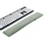 Keyboard Wrist Rest Pad, Washable Keyboard Mouse Wrist Support Pad Bean Bag for Carpal Tunnel, Office Workers, Massage Ergobeads & Cotton Fabric (Army Green)