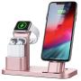Conido Charging Station for Apple Products, 3 in 1 Charging Dock for Apple Watch SE 6 5 4 3 2 1, Charging Stand for AirPods 1 2 iPhone SE New 11 Pro Max XR XS Max X 8 Plus 7 Plus 6S Plus 5 5S SE 5C