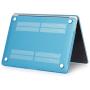 Se7enline MacBook Pro Touch Bar Case 2016/2017/2018/2019 Matte Hard Cover Compatible with MacBook Pro 13 inch A1706/A1989/A2159 with Sleeve, Keyboard Cover, Screen Protector, Dust Plug, Aqua Blue