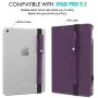 MoKo Case Holder for Apple Pencil, Elastic Detachable Pouch for Apple Pencil, Fit iPad 8th Generation/iPad 10.2 2019/iPad Air (3rd Gen) 10.5'' 2019 (Only for Apple Pencil 1st Case) - Purple