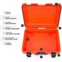 Nanuk 925 Waterproof Hard Case with Foam Insert - Orange
