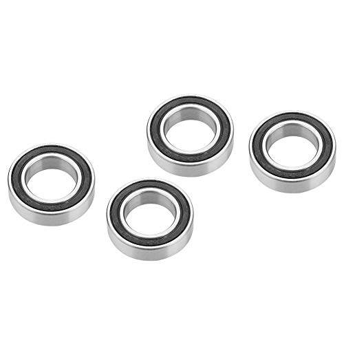 Rubber Sealed Bearings, 4Pcs 15267-2RS Deep Groove Ball Bearing 15x26x7 mm for Machine Tool, Electronic Equipment, etc