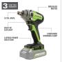 Greenworks 24V Brushless 1/2 inch Impact Wrench, Tool Only IW24L00