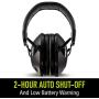 Peltor Sport Tactical 100 Electronic Hearing Protector, Ear Protection, NRR 22 dB, Ideal for the Range, Shooting and Hunting, TAC100-OTH