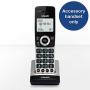 VTech VS113-0 Accessory Handset for VS113 Cordless Phone Series with Extended Range, 2'' Backlit Screen Big Buttons,Call Blocking,Connect to Cell Bluetooth