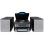 GPX HC221B Compact CD Player Stereo Home Music System with AM/ FM Tuner Black/Silver